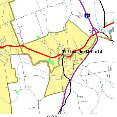 Tilton-Northfield map