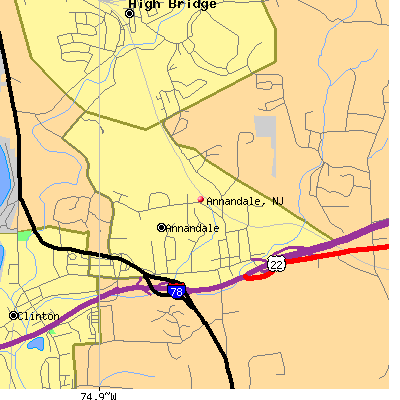 Annandale map
