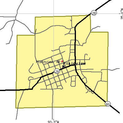 Plainview map