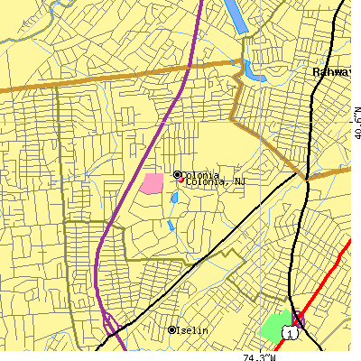 Colonia map