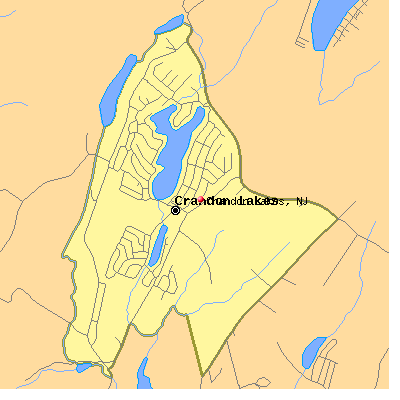 Crandon Lakes map