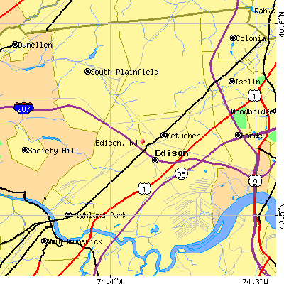 Edison map