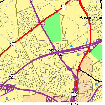 Fords map