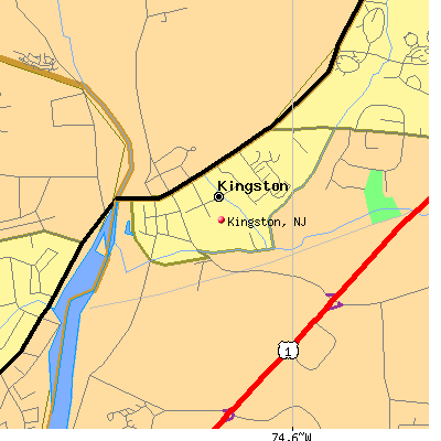Kingston map