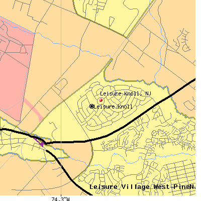 Leisure Knoll map