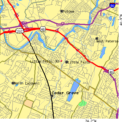 Little Falls map