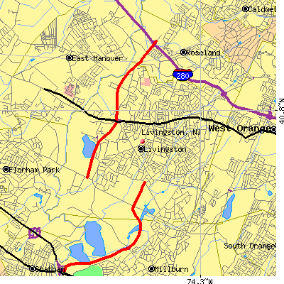Livingston map
