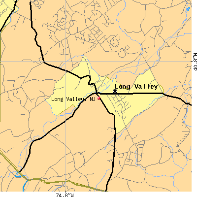 Long Valley map