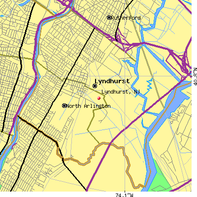 Lyndhurst map
