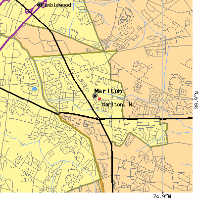 Marlton map