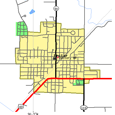 Rector map