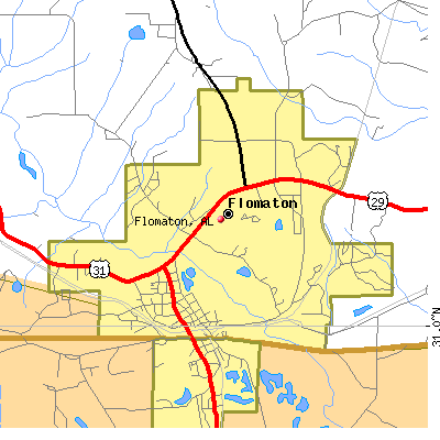 Flomaton map