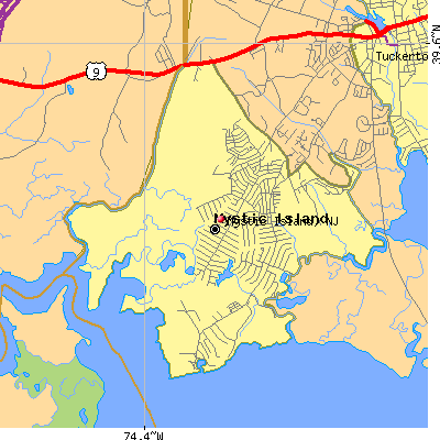 Mystic Island map