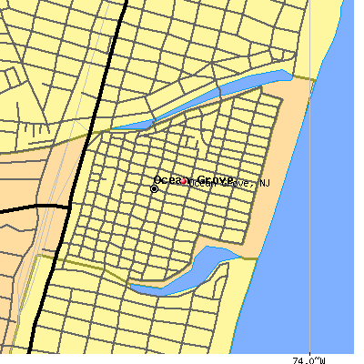 Ocean Grove map