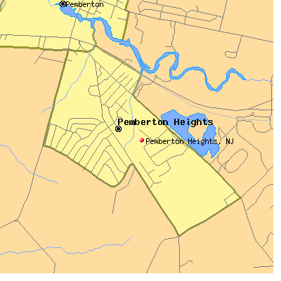 Pemberton Heights map