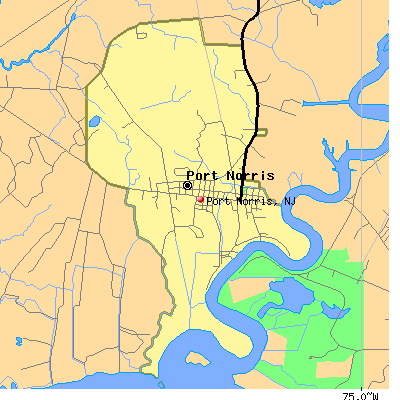 Port Norris map