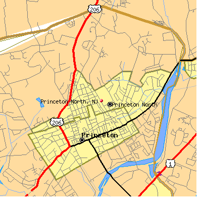 Princeton North map