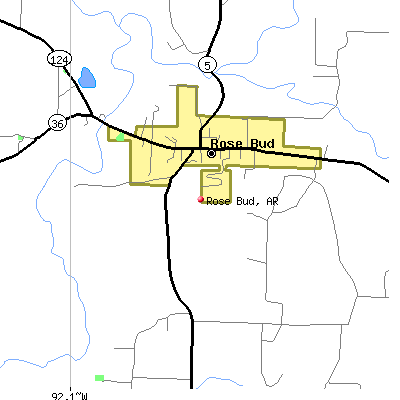 Rose Bud map