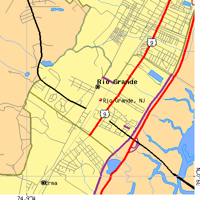 Rio Grande map