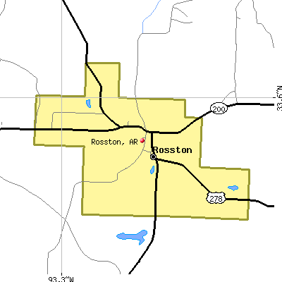 Rosston map