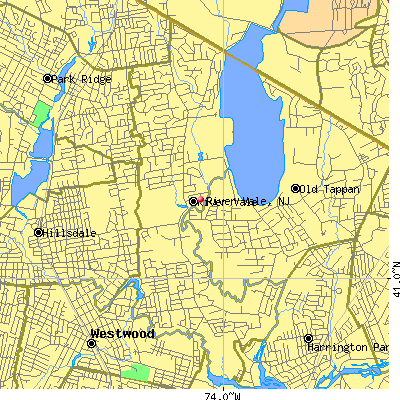 River Vale map