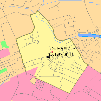 Society Hill map