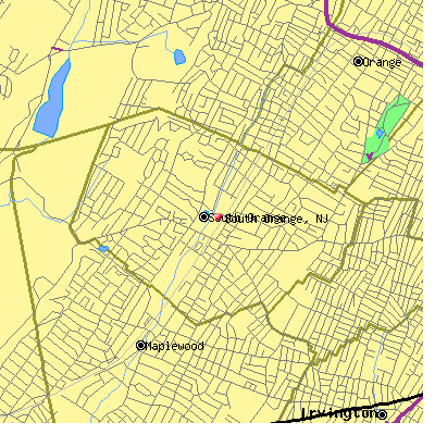South Orange map