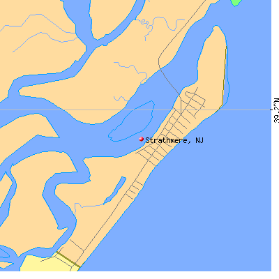 Strathmere map