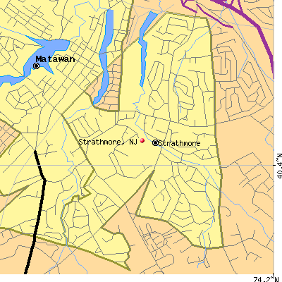 Strathmore map