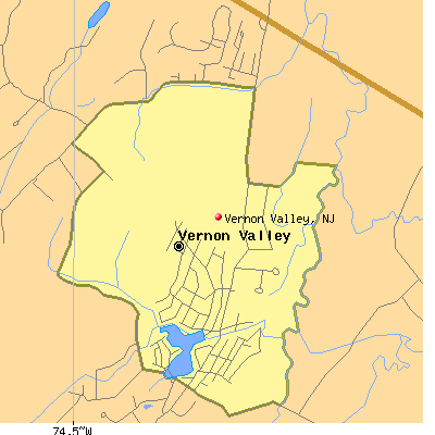 Vernon Valley map