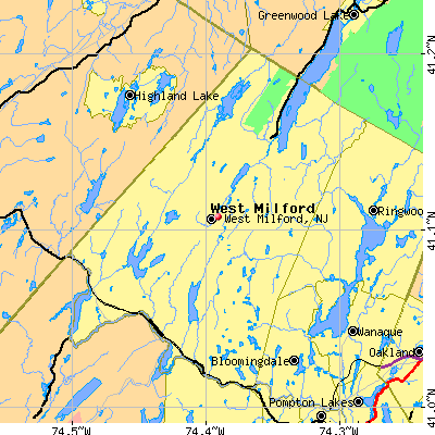 West Milford map