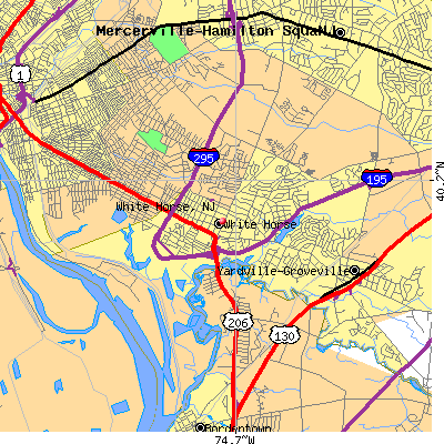 White Horse map