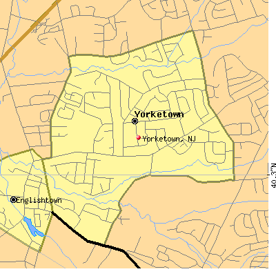Yorketown map