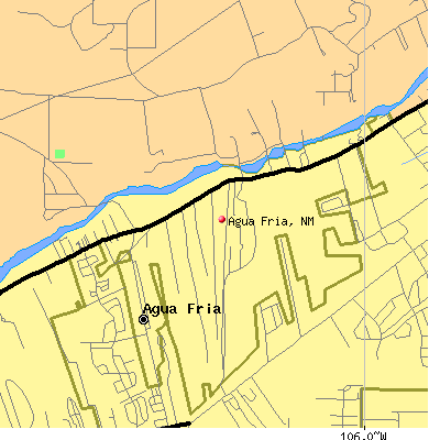 Agua Fria map