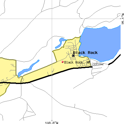 Black Rock map
