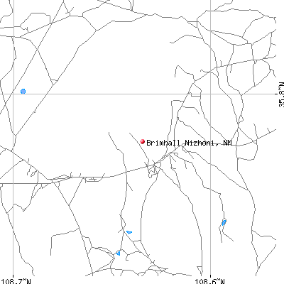 Brimhall Nizhoni map