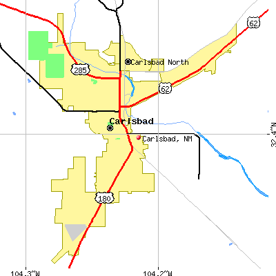 Carlsbad map