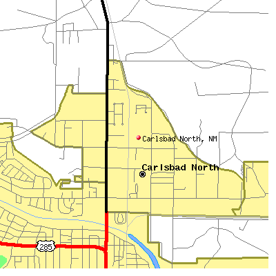 Carlsbad North map