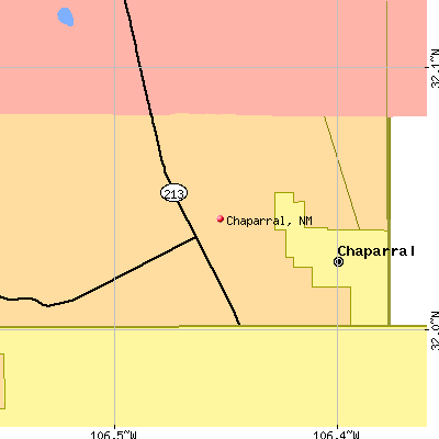 Chaparral map