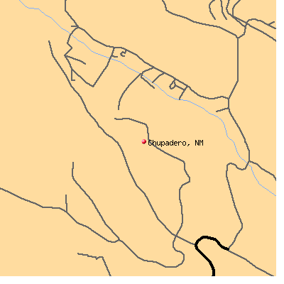 Chupadero map