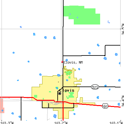 Clovis map