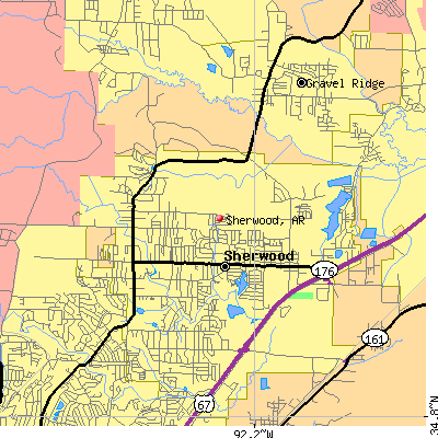 Sherwood map
