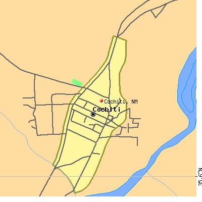Cochiti map