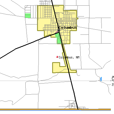 Columbus map