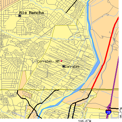Corrales map