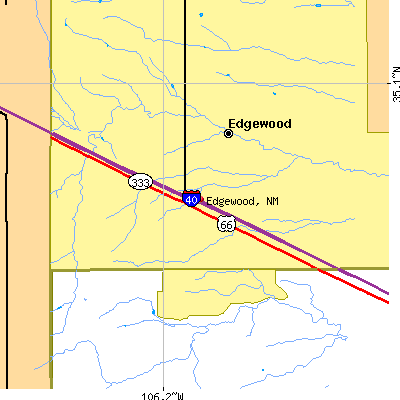 Edgewood map