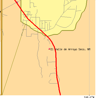 El Valle de Arroyo Seco map