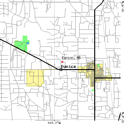 Eunice map