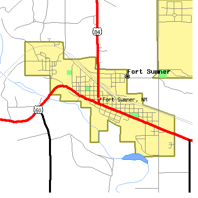 Fort Sumner map