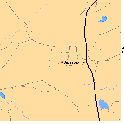 Galisteo map
